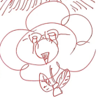 ラクガキ怪獣　はなまる