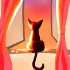 黄昏に消える人