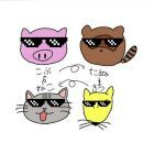 こぶたぬきつねこ