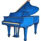 青いピアノ