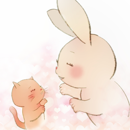 ねこうさぎしゃ