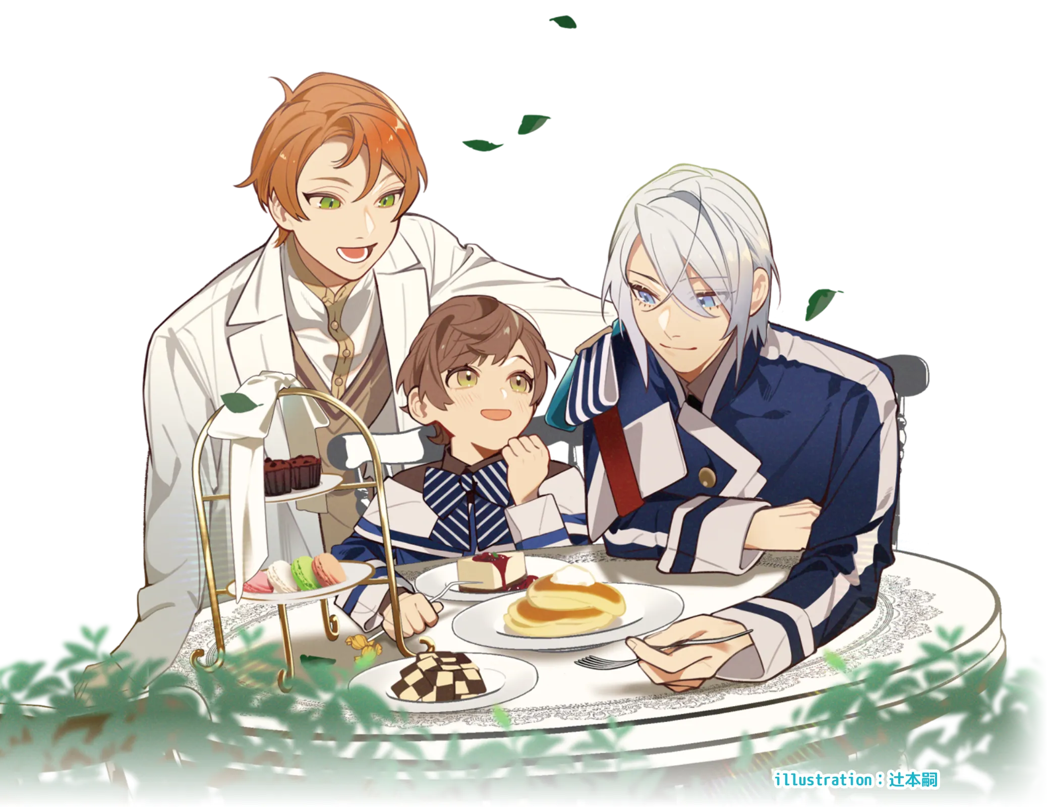 最推しの義兄を愛でるため、長生きします！キービジュアルキャラクター