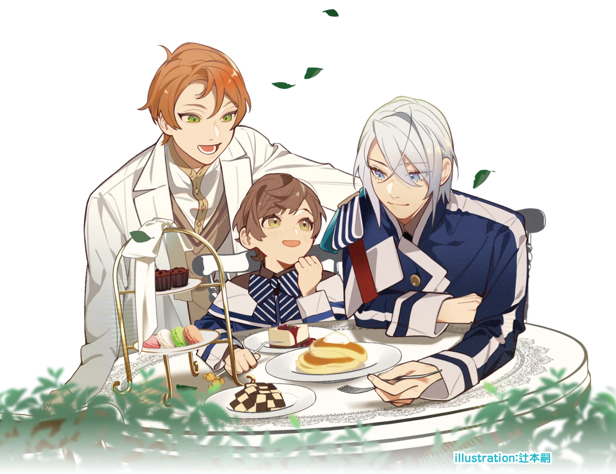 最推しの義兄を愛でるため、長生きします！キービジュアルキャラクター