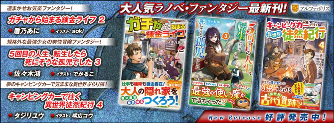 ネットで話題のラノベファンタジー、大人気シリーズ最新刊！２